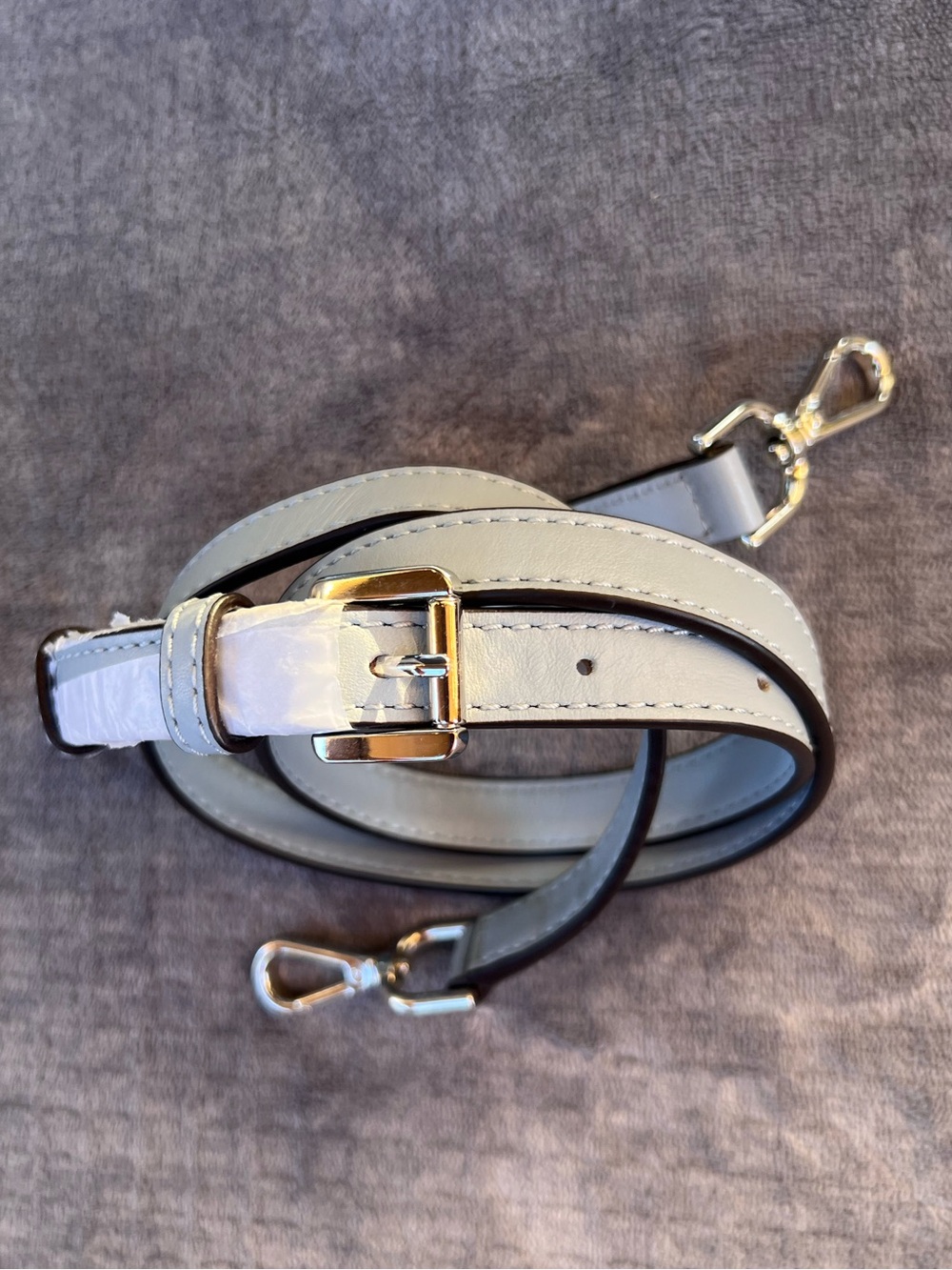 NEW Michael Kors Strap Replacement Blue Leather Adjustable Crossbody Bag